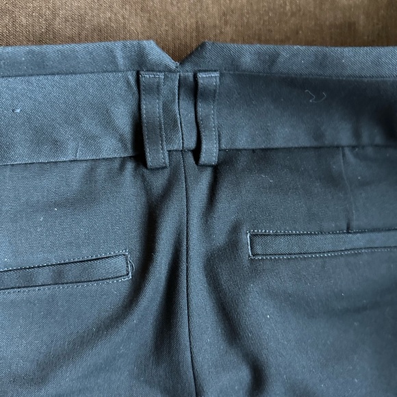 Express Columnist Slim Fit Black Straight Mid Ride Small Sealed Pockets Sz 2P - Picture 8 of 12